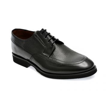 Pantofi EPICA negri, 43452, din piele naturala