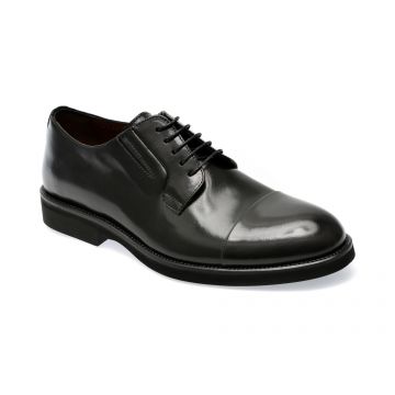 Pantofi EPICA negri, 65203, din piele naturala
