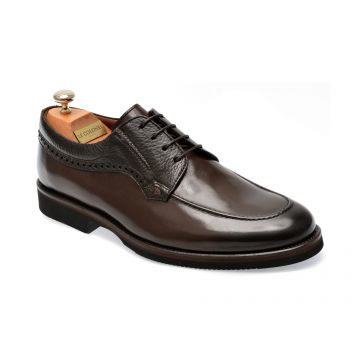Pantofi LE COLONEL maro, 44746, din piele naturala