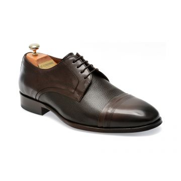 Pantofi LE COLONEL maro, 48470, din piele naturala