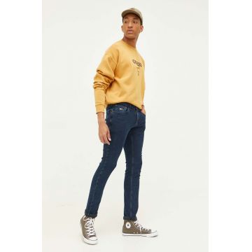 Tommy Jeans jeansi Scanton barbati, culoarea albastru marin