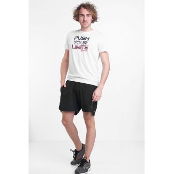Tricou cu imprimeu text pentru alergare