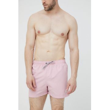 Pepe Jeans pantaloni scurti de baie Remo D culoarea roz
