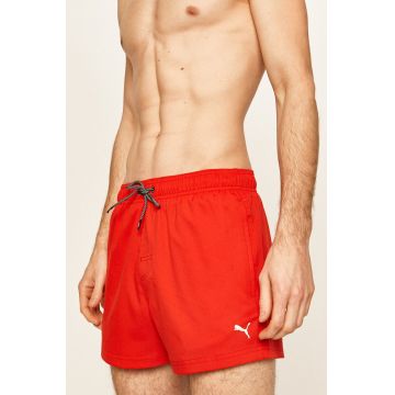 Puma pantaloni scurți de baie 907658 culoarea roșu 848339