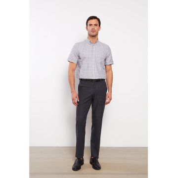 Camasa Oxford regular fit cu model in carouri