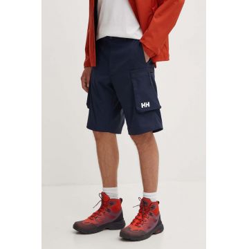 Helly Hansen pantaloni scurți outdoor Move QD 2.0 culoarea bleumarin 53977-476