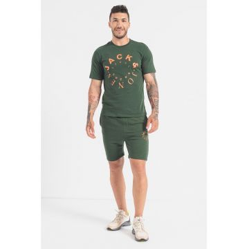 Set de tricou si pantaloni scurti din bumbac Warrior