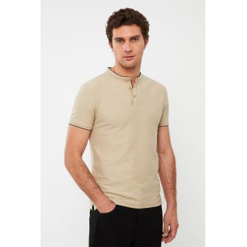 Triucou cu decolteu Henley