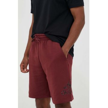 adidas pantaloni scurti barbati, culoarea bordo