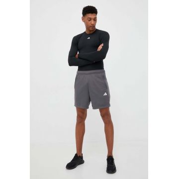 adidas Performance pantaloni scurți de antrenament Train Essentials culoarea gri IA3902