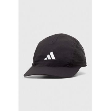 adidas Performance sapca culoarea negru, cu imprimeu