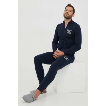 Emporio Armani Underwear trening barbati, culoarea albastru marin