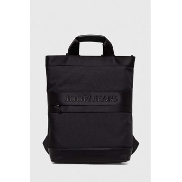 Joop! rucsac barbati, culoarea negru, mare, cu imprimeu
