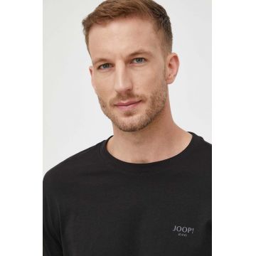 Joop! tricou din bumbac culoarea negru, neted