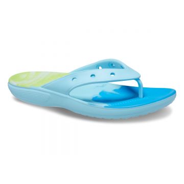 Șlapi Crocs Classic Ombre Flip Multicolor - Arctic/Multi