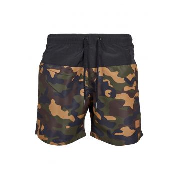 Pantaloni scurti de baie cu snur in talie
