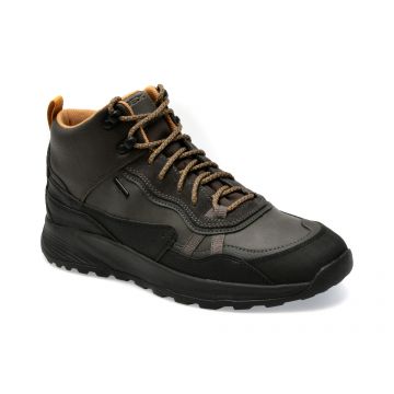 Pantofi GEOX gri, U36EZA, din piele naturala