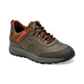 Pantofi GEOX maro, U26EZA, din piele ecologica