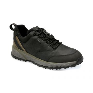 Pantofi GEOX negri, U36F0C, din piele naturala