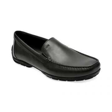 Pantofi GEOX negri, U72Q6A, din piele naturala