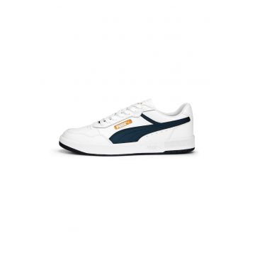 Pantofi sport de piele si piele ecologica cu logo Court Ultra