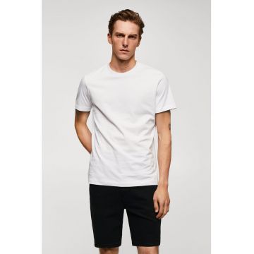 Tricou slim fit din bumbac Cherlo
