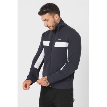 Bluza sport regular fit cu fermoar Skaz