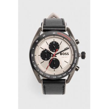BOSS ceas barbati, culoarea negru