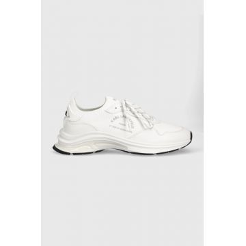 Karl Lagerfeld sneakers LUX FINESSE culoarea alb, KL53138