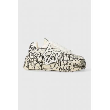 Naked Wolfe sneakers din piele Kosa culoarea alb Naked Wolfe sneakers din piele Kosa culoarea alb