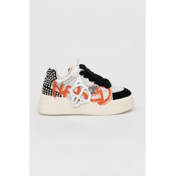 Naked Wolfe sneakers Kosa culoarea bej Naked Wolfe sneakers Kosa culoarea bej