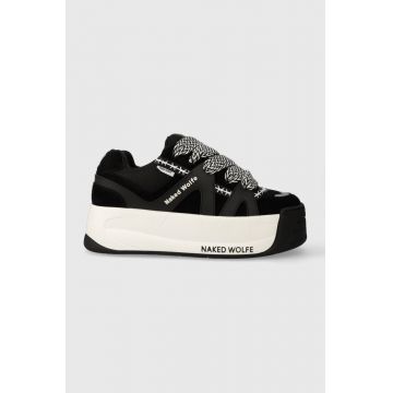 Naked Wolfe sneakers Slide culoarea negru Naked Wolfe sneakers Slide culoarea negru