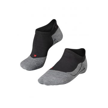 Sosete invizibile Run RU4 - Negru/Gri melange