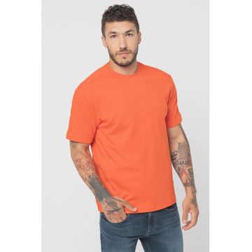 Tricou din amestec de bumbac organic cu logo