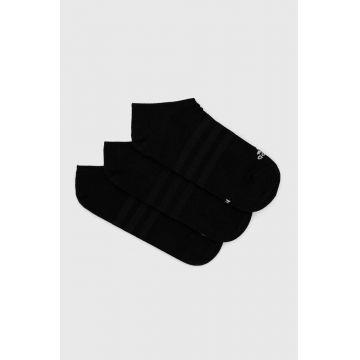 adidas sosete 3-pack culoarea negru