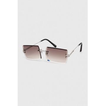 Jeepers Peepers ochelari de soare culoarea argintiu