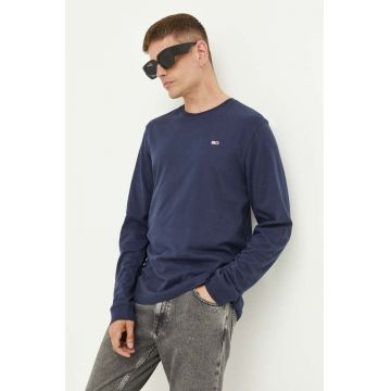 Tommy Jeans longsleeve din bumbac 2-pack neted