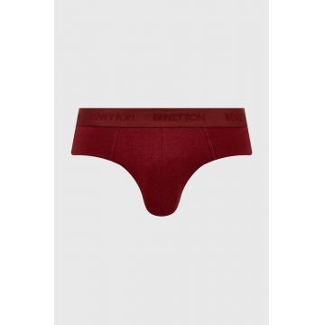 United Colors of Benetton slip barbati, culoarea bordo