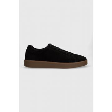 Vagabond Shoemakers sneakers din piele intoarsă TEO culoarea negru, 5687.040.20