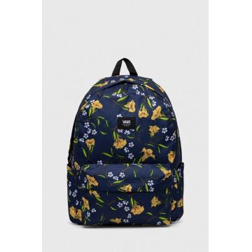 Vans rucsac culoarea albastru marin, mare, modelator