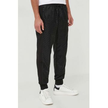 BOSS pantaloni de trening culoarea negru