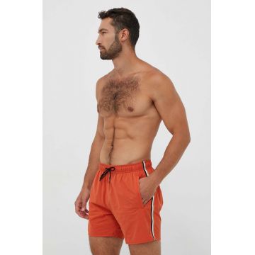 BOSS pantaloni scurți de baie culoarea portocaliu 50491594