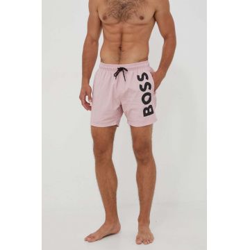 BOSS pantaloni scurți de baie culoarea roz 50469594