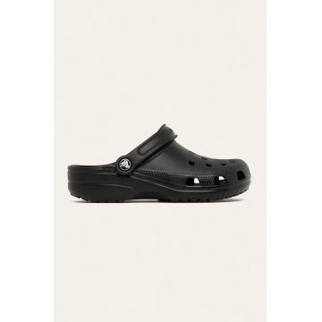 Crocs papuci Classic culoarea negru, 10001