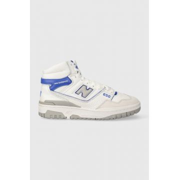 New Balance sneakers BB650RWI culoarea alb