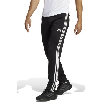 Pantaloni cu buzunare laterale pentru fitness - Negru