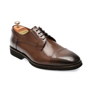 Pantofi LE COLONEL maro, 48409, din piele naturala