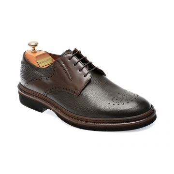 Pantofi LE COLONEL maro, 61722, din piele naturala
