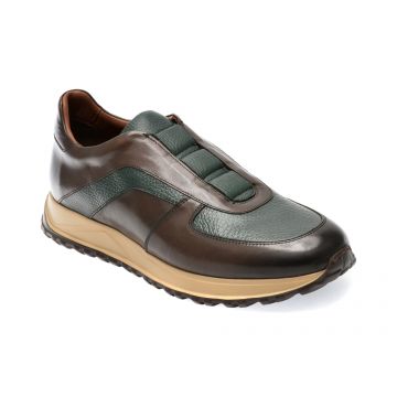 Pantofi LE COLONEL verzi, 64315, din piele naturala