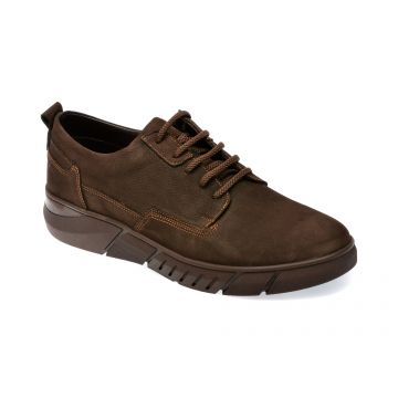 Pantofi OTTER maro, 2291061, din nabuc